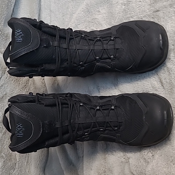 Haix Tactical Black Eagle Athletic 2.0T Boots Mens Size 12W - Picture 7 of 10